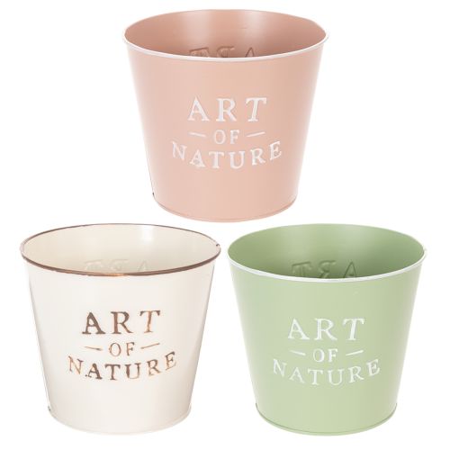 Vaso da fiori in zinco Art of Nature, vari colori, Ø17,5cm H15cm acquistare | Floristik24.it