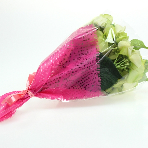 Prodotto Borsa per fiori rosa L40cm L12-30cm 50 pezzi