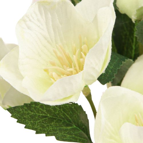 Prodotto Bouquet di rose di Natale crema 39 cm