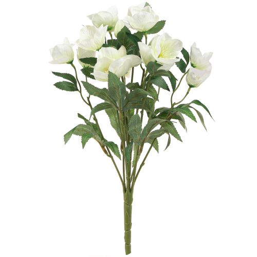 Prodotto Bouquet di rose di Natale crema 39 cm