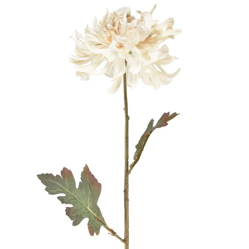 Prodotto Crisantemo Fiori Decorativi Artificiali Crema L72cm 2pz