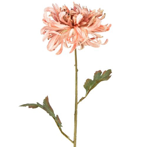 Prodotto Crisantemi Salmone Rosa Artificiale Ø13cm L72cm 2pz