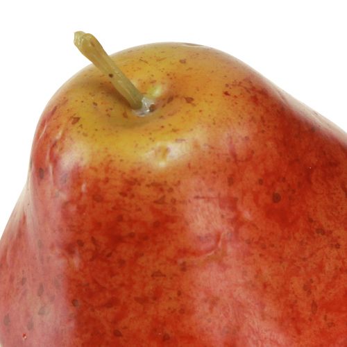 Prodotto Pere decorative frutta decorativa rossa in rete Ø5,5 cm H6,5 cm 6 pz