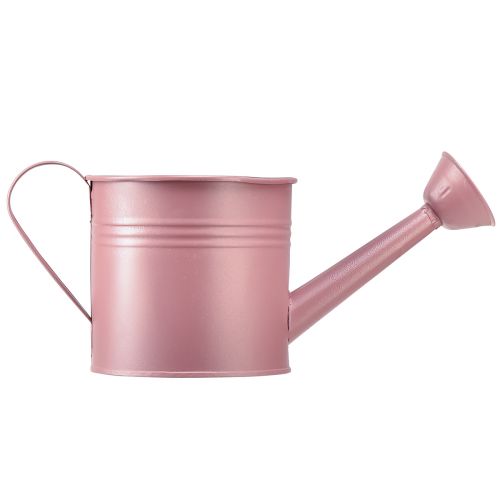 Prodotto Annaffiatoio decorativo fioriera in metallo rosa Ø13,5 cm H12,5 cm