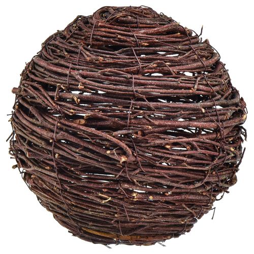 Prodotto Sfera decorativa di tralci, marrone naturale Ø20cm