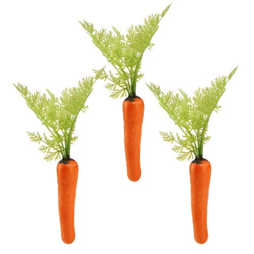 Prodotto Verdure artificiali carote decorative L30cm 3 pz