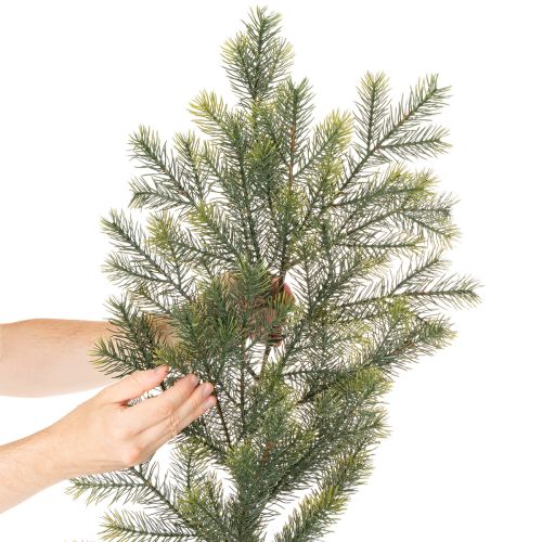 Ghirlanda artificiale di rami di abete per composizioni floreali creative, 175 cm | Floristik24.it