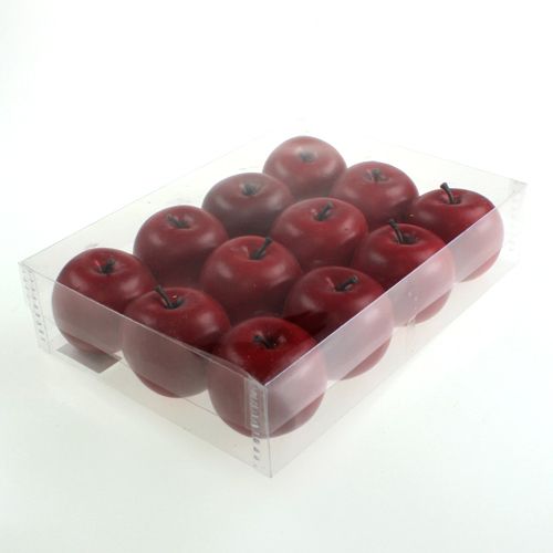 Prodotto Mela decorativa rossa 6,5 cm 12 pz