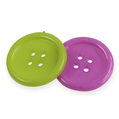 Floristik24 Bottoni decorativi colorati Ø2,5cm 200 pezzi