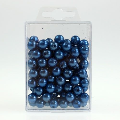 Prodotto Perline decorative Ø10mm blu 115 pz