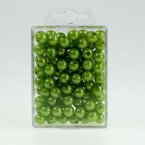 Prodotto Perline decorative Ø10mm verde 115 pz
