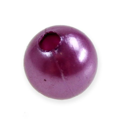 Prodotto Perline decorative Ø10mm viola 115 pz