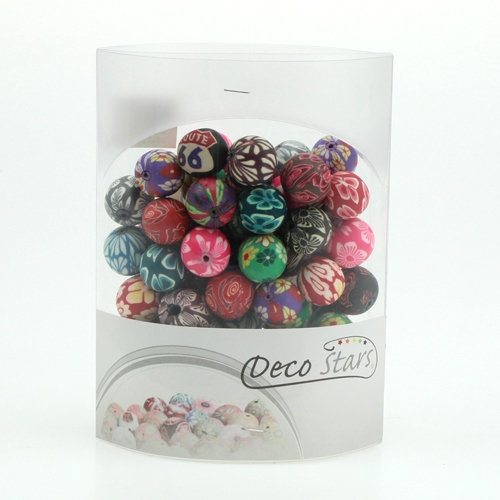 Floristik24 Perle decorative, assortite 1,9 cm 60 p