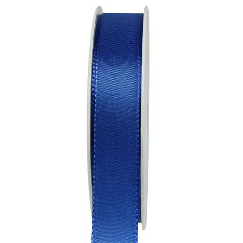 Floristik24 Nastro regalo e decorativo 25 mm x 50 m blu scuro