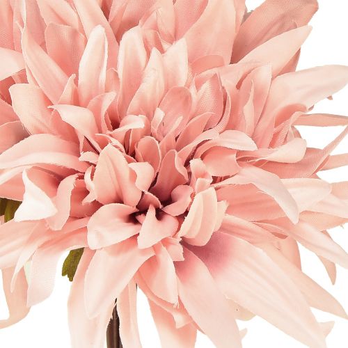 Prodotto Fiori decorativi dalia fiore rosa artificiale Ø15cm L28cm 3 pz