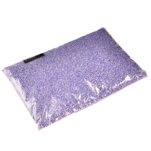 Floristik24 Granuli decorativi pietre decorative lilla viola 2mm - 3mm 2kg