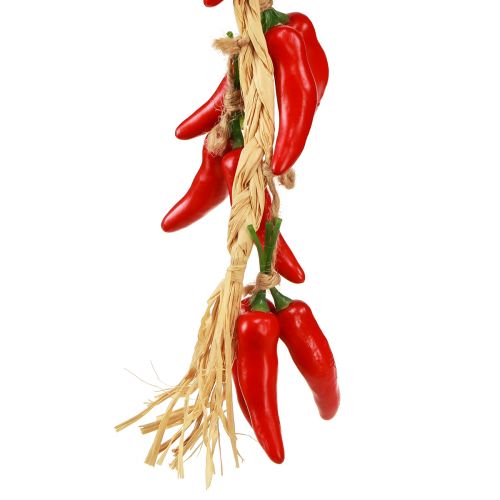 Prodotto Appendino decorativo peperoncini estivi rossi artificiali L50cm