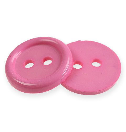 Floristik24 Bottoni decorativi Ø3,5cm 3 colori 46 pz