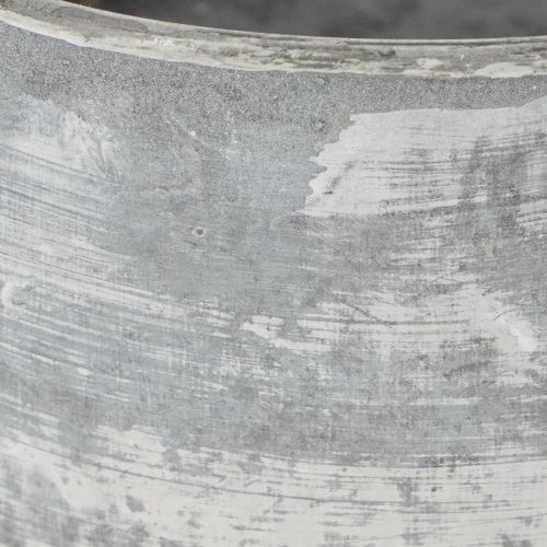 Prodotto Ciotola decorativa in metallo, ovale, grigia, L22.5/19.5/16cm, set da 3