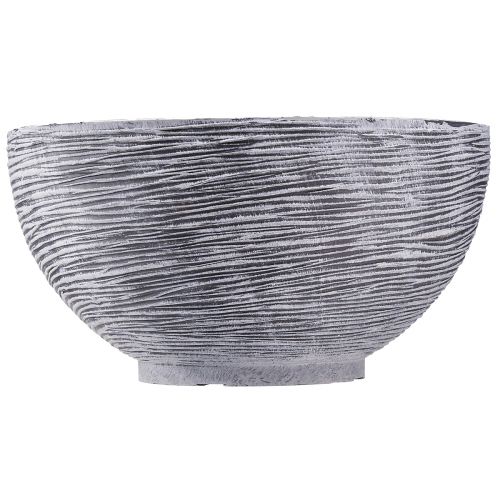 Prodotto Ciotola decorativa rotonda per piante grigio nero Ø35cm H18cm