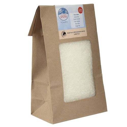 Prodotto Biancaneve decorativa realizzata con mais 100% materiale di origine biologica 20 g