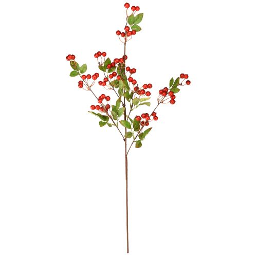 Prodotto Ramo decorativo bacche rosse ramo artificiale di Natale 88 cm