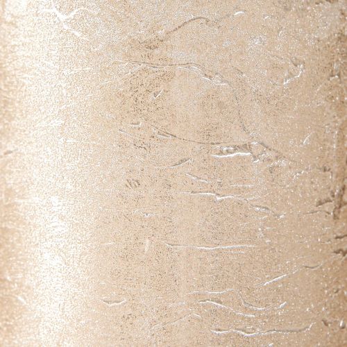 Prodotto Candele tinta unita platino 70x120mm 4 pz