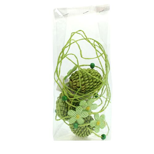 Floristik24 Ghirlanda pasquale verde 120 cm