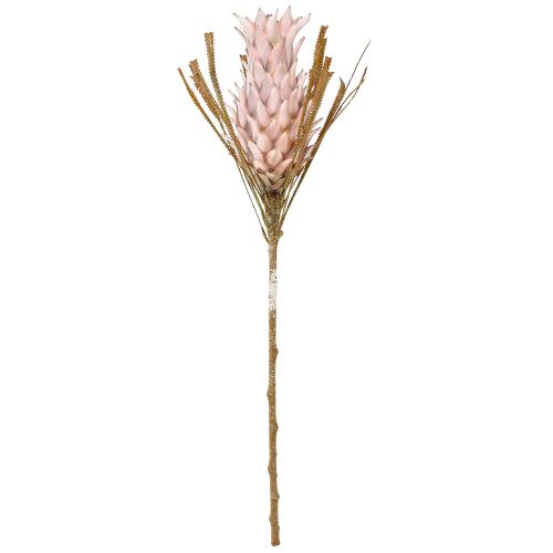 Prodotto Fiore artificiale esotico rosa grande fiore di ananas 74 cm