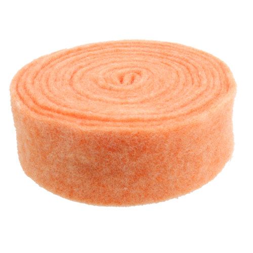 Prodotto Nastro in feltro arancione 7,5 cm 5 m