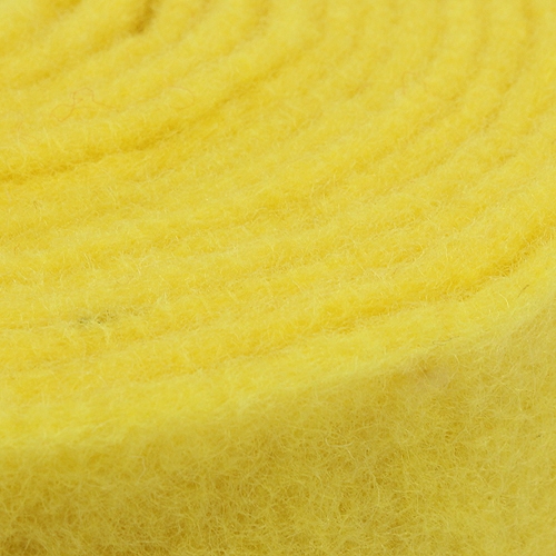 Nastro in feltro giallo 15cm 5m