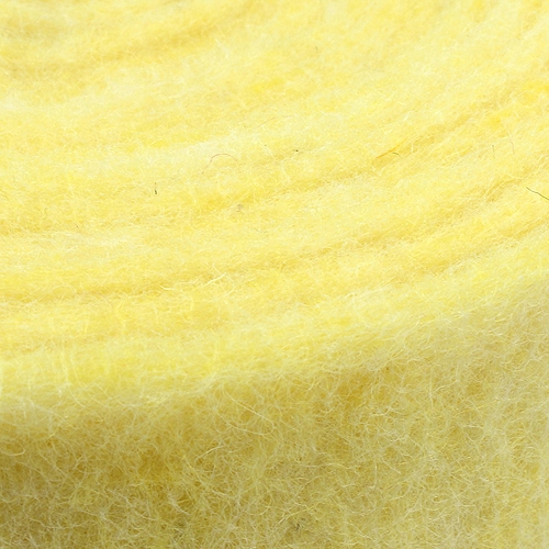 Prodotto Nastro in feltro giallo chiaro 15 cm 5 m