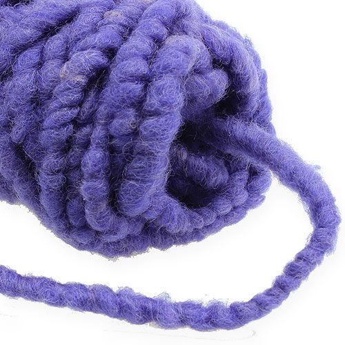 Prodotto Feltro in pile Mirabell 25m viola