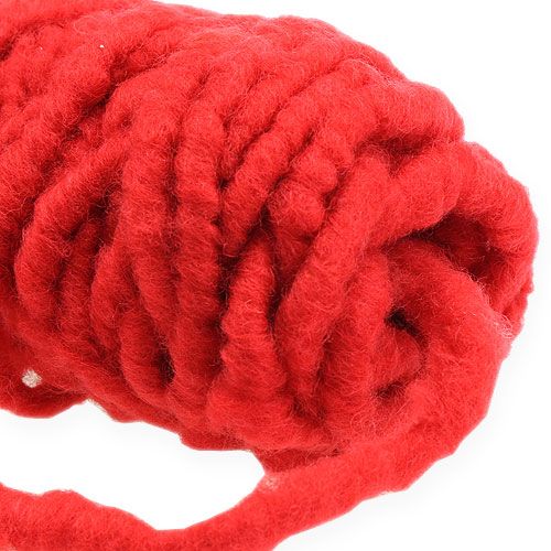Prodotto Pile in feltro Mirabell 25m rosso