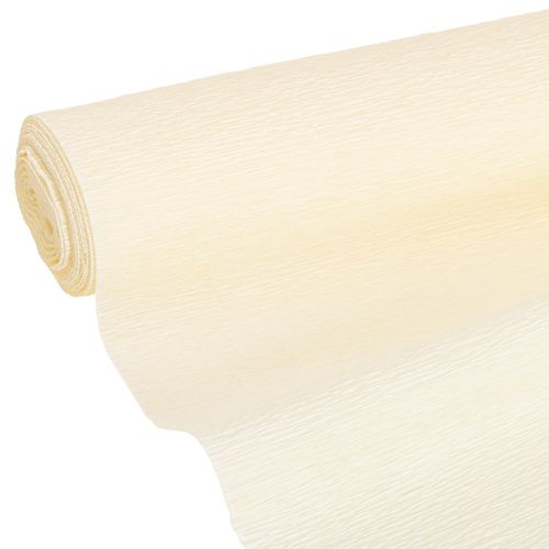 Floristik24 Carta crespa per fioristi, carta crespa per fioristi, champagne 50×250cm, 5 pezzi