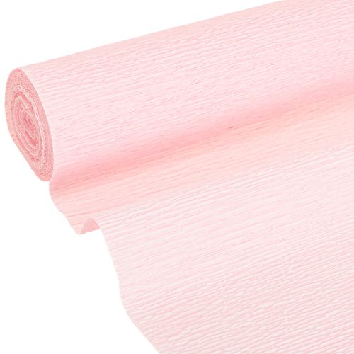 Floristik24 Carta crespa per fioristi rosa 50x250cm