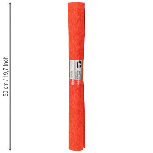 Prodotto Carta crespa per fioristi rossa 50x250cm