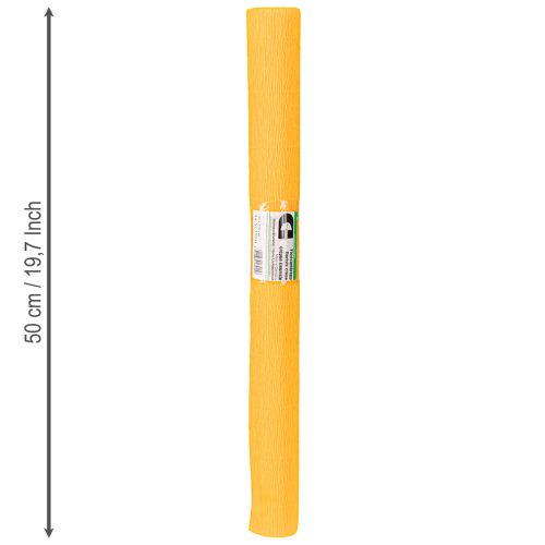Prodotto Carta crespa per fioristi giallo sole 50x250cm