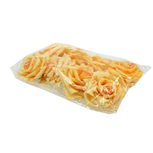 Floristik24 Schiuma rosa gialla Ø10cm 8 pz