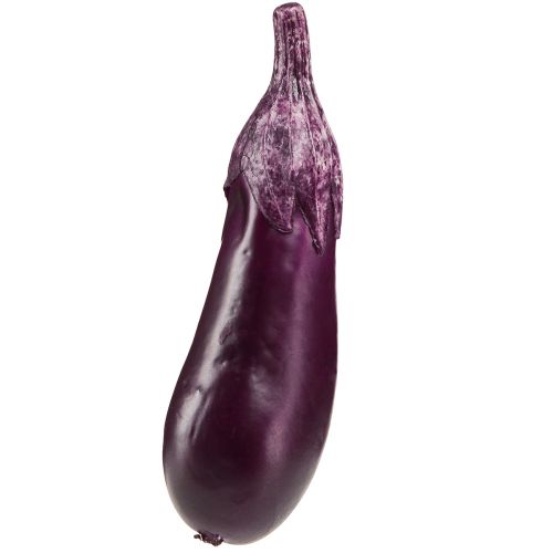Prodotto Decorazione vegetale melanzane manichino alimentare 15 cm