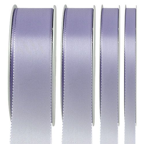 Nastro regalo viola decorativo in taffetà 50 m lilla chiaro