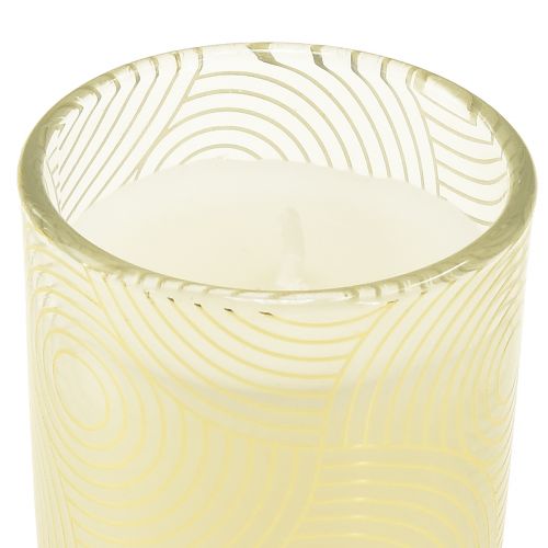 Prodotto Set regalo candele profumate per ambienti in vetro profumato alla vaniglia