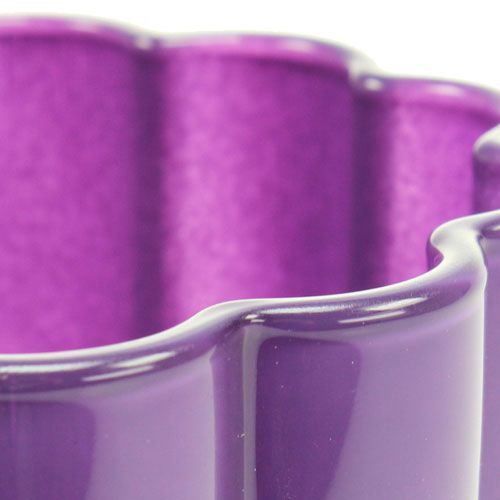 Prodotto Vaso in vetro &quot;Bloom&quot; viola Ø14cm H17cm