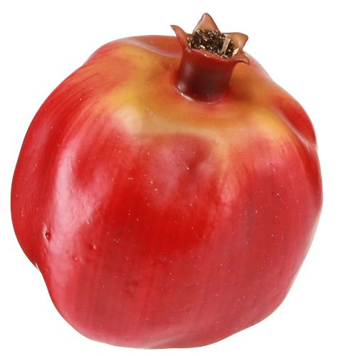 Decorazione per finestra rossa artificiale di frutta decorativa di melograno 10,5 cm