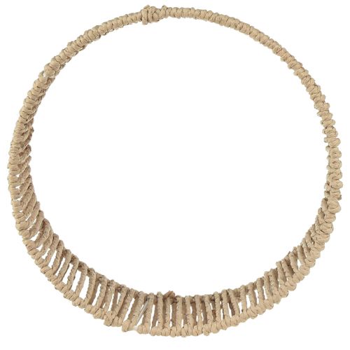 Floristik24 Anelli decorativi in iuta da appendere Ø 29 cm – design naturale per un design creativo della parete, 2 pezzi