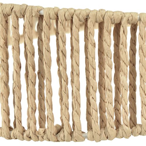 Floristik24 Anelli decorativi in iuta da appendere Ø 29 cm – design naturale per un design creativo della parete, 2 pezzi