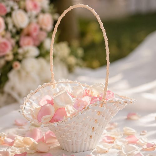 Cestino per damigella d'onore, 24 cm x 17 cm | Floristik24.it