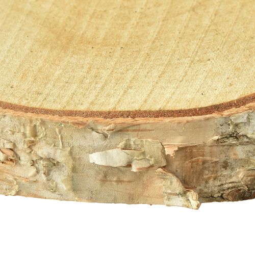 Prodotto Dischi di legno Dischi decorativi di betulla Ø15-18cm 3 pz
