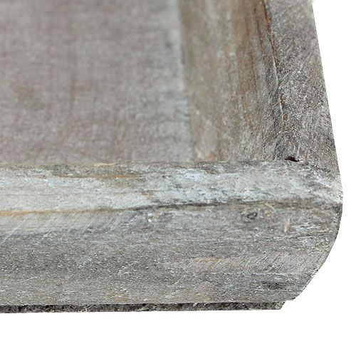 Prodotto Ciotola in legno grigio chiaro 35 cm x 11 cm