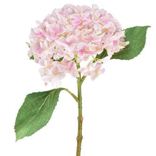 Floristik24 Ortensia artificiale rosa chiaro fiore artificiale rosa Ø15,5 cm 45 cm